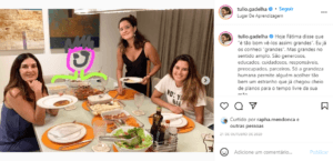 Tulio Gadêlha presta homenagem aos 23 anos dos filhos de Fátima Bernardes (Foto: Reprodução/Instagram) Tulio Gadêlha presta homenagem aos 23 anos dos filhos de Fátima Bernardes (Foto: Reprodução/Instagram)