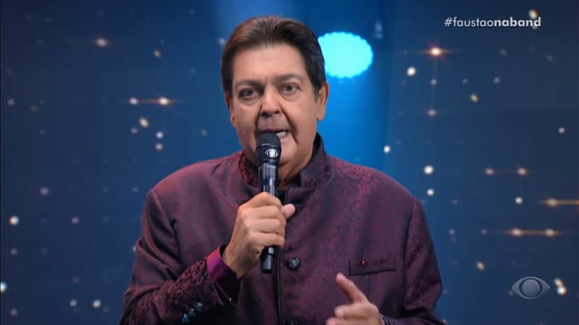 Faustão na Band (Foto: Reprodução/Youtube) Faustão na Band (Foto: Reprodução/Youtube)