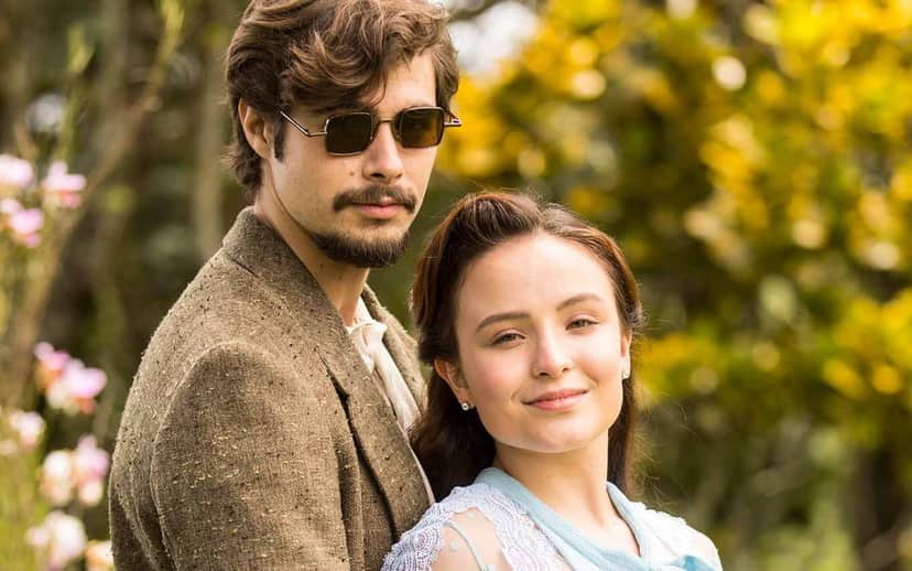 Rafa Vitti e Larissa Manoela em "Além da Ilusão" (Foto: Divulgação/TV Globo) Rafa Vitti e Larissa Manoela em "Além da Ilusão" (Foto: Divulgação/TV Globo)