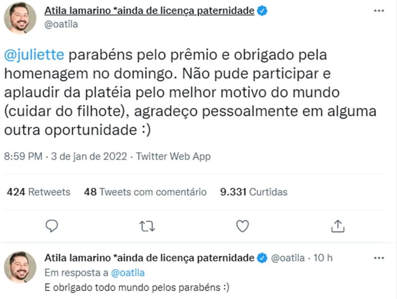 (Foto: Reprodução/ Twitter) (Foto: Reprodução/ Twitter)