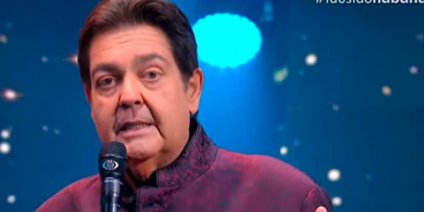 O apresentador Faustão surpreendeu na Band com Anne Lottermann (Foto: Reprodução) O apresentador Faustão surpreendeu na Band com Anne Lottermann (Foto: Reprodução)