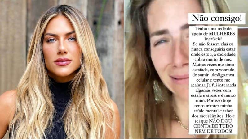 "Não consigo", Giovanna Ewbank é internada às pressas, chora em vídeo e desabafa: "Não dou conta" "Não consigo", Giovanna Ewbank é internada às pressas, chora em vídeo e desabafa: "Não dou conta"