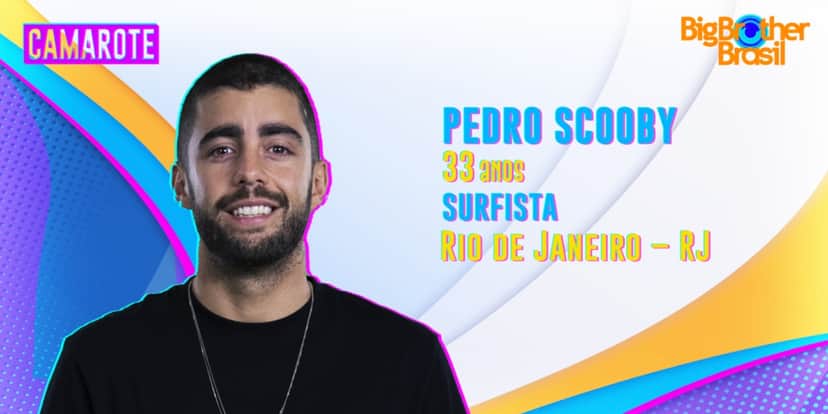 Padro Scooby faz parte do camarote do "BBB22" (Foto: Divulgação/TV Globo) Padro Scooby faz parte do camarote do "BBB22" (Foto: Divulgação/TV Globo)