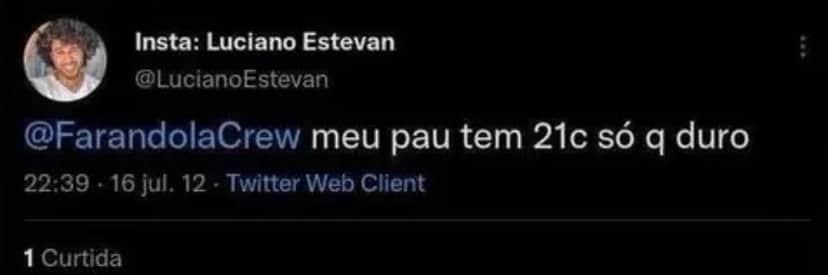 Internet resgatou tweet antigo do participante do BBB22 (Foto: Reprodução / Internet) Internet resgatou tweet antigo do participante do BBB22 (Foto: Reprodução / Internet)