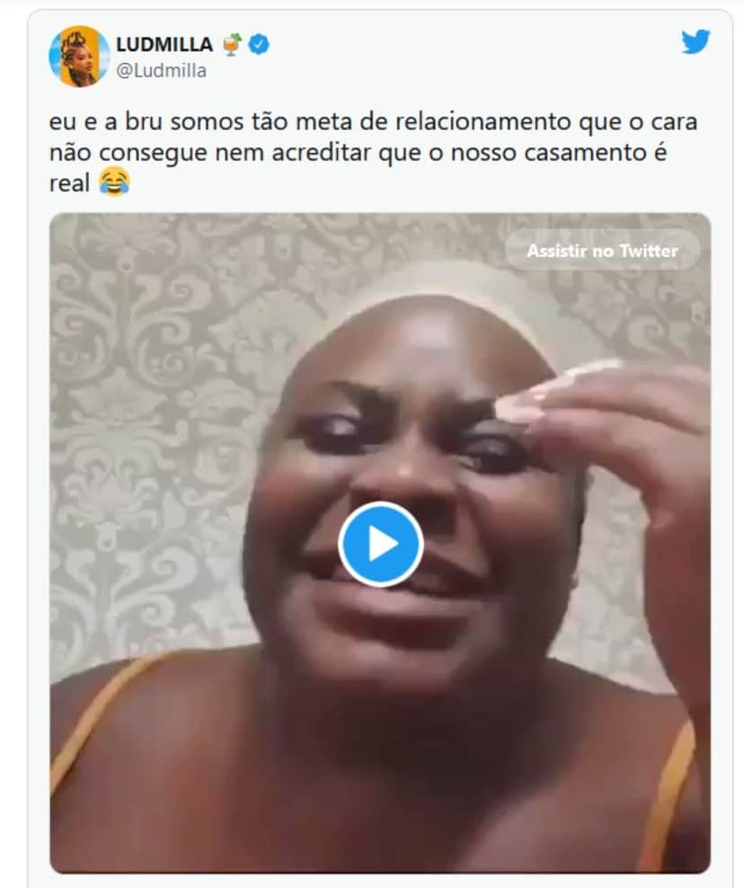 Ludmilla rebateu questionamento de Rodrigo do BBB22 (Foto: Reprodução / Twitter) Ludmilla rebateu questionamento de Rodrigo do BBB22 (Foto: Reprodução / Twitter)