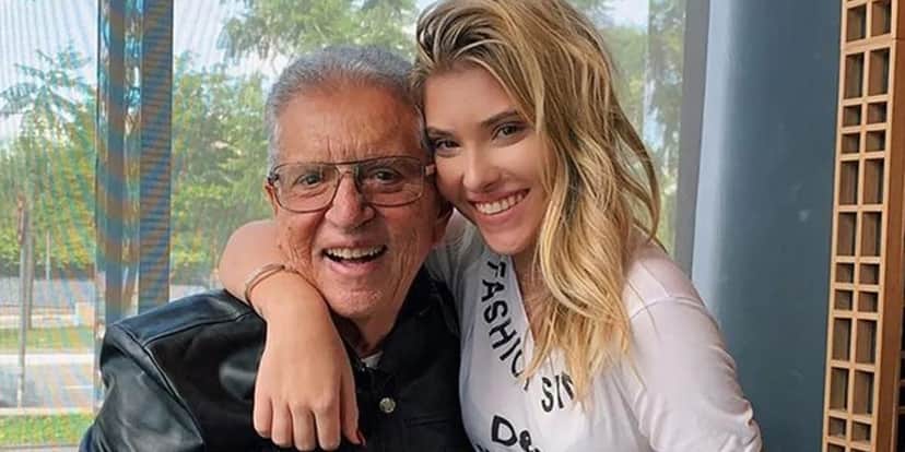 Carlos Alberto de Nóbrega e sua filha, Maria Fernanda Carlos Alberto de Nóbrega e sua filha, Maria Fernanda
