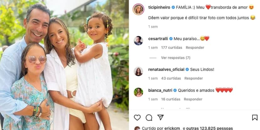 César Tralli e Ticiane Pinheiro César Tralli e Ticiane Pinheiro