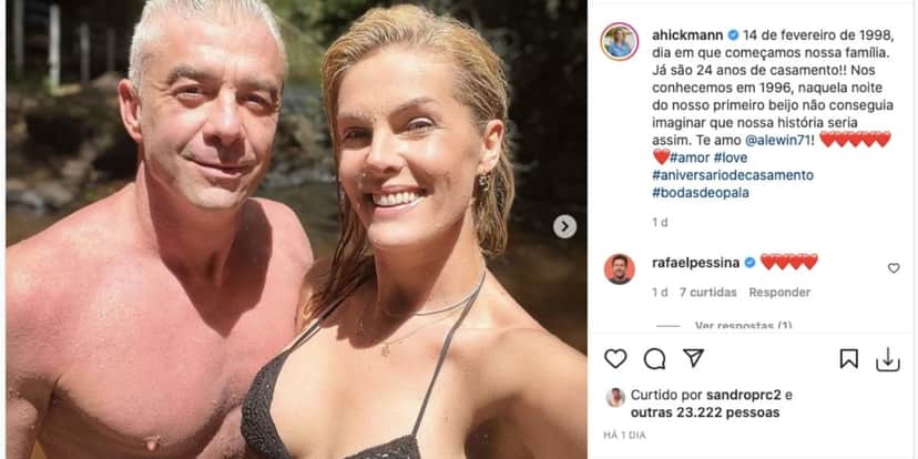 De acordo com Ana Hickmann, De acordo com Ana Hickmann,
