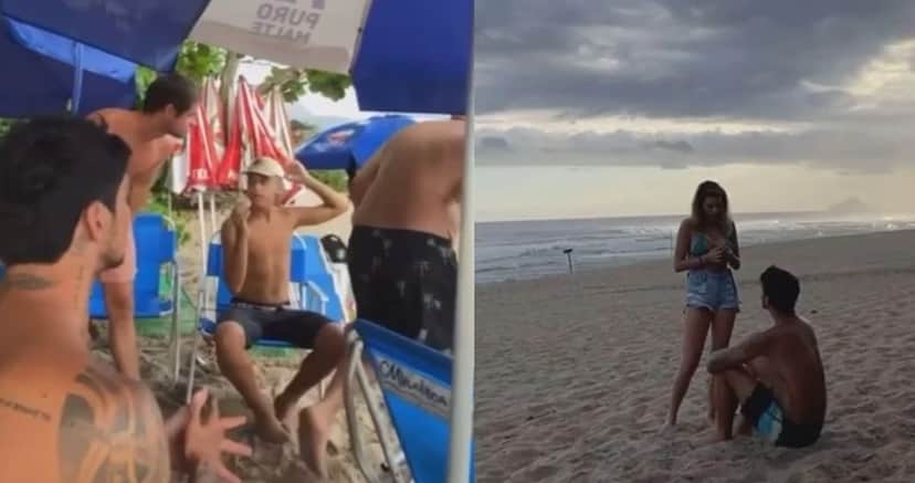 Gabriel Medina tem curtido a boa fase de solteio e já foi flagrado com os amigos em praia de Maresias (Foto: Reprodução/ Instagram) Gabriel Medina tem curtido a boa fase de solteio e já foi flagrado com os amigos em praia de Maresias (Foto: Reprodução/ Instagram)