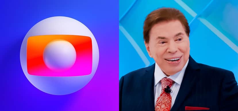 Silvio Santos fala da Globo e sabe da realidade dos fatos (Montagem) Silvio Santos fala da Globo e sabe da realidade dos fatos (Montagem)