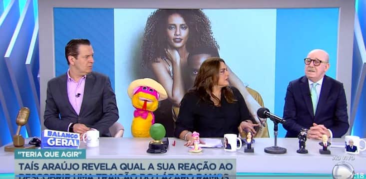 Taís Araújo e Lázaro Ramos- Record Taís Araújo e Lázaro Ramos- Record