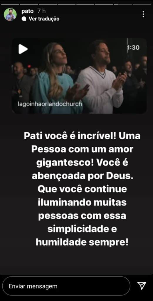 Pato expõe Patrícia Abravanel - Foto: Reprodução Pato expõe Patrícia Abravanel - Foto: Reprodução