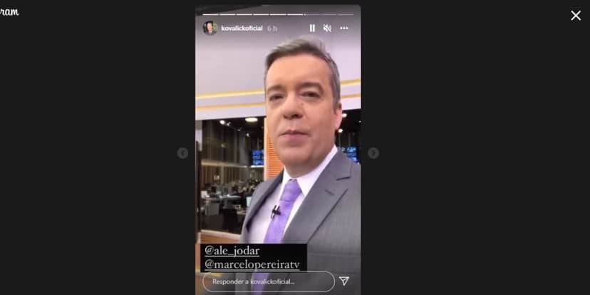 Roberto Kovalick anuncia desfecho no Hora 1, surge em meio a gritaria na Globo e assume: "Vamos embora" Roberto Kovalick anuncia desfecho no Hora 1, surge em meio a gritaria na Globo e assume: "Vamos embora"