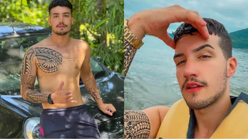 influenciador digital e estudante de direito, novo romance do campeão, Rico Melquiades (Montagem/ Reprodução/ Instagram) influenciador digital e estudante de direito, novo romance do campeão, Rico Melquiades (Montagem/ Reprodução/ Instagram)