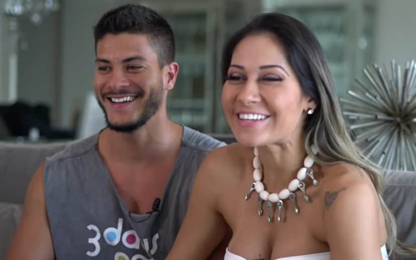 Maíra Cardi, esposa de Arthur Aguiar, comenta sobre o bbb Maíra Cardi, esposa de Arthur Aguiar, comenta sobre o bbb