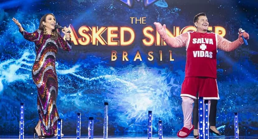 Beto Barbosa, o Rei da Lambada era o Boto Rosa do The Masked Singer Brasil (Divulgação/ TV Globo) Beto Barbosa, o Rei da Lambada era o Boto Rosa do The Masked Singer Brasil (Divulgação/ TV Globo)