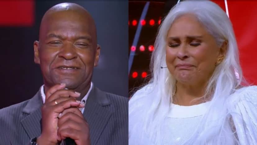 Zê Azemar fez Fafá de Beém chorar após apresentação no The Voice- Foto: Montagem Zê Azemar fez Fafá de Beém chorar após apresentação no The Voice- Foto: Montagem