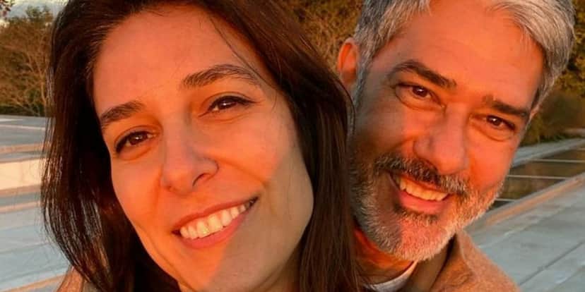William Bonner e a esposa, Natasha Dantas (Foto: Reprodução) William Bonner e a esposa, Natasha Dantas (Foto: Reprodução)