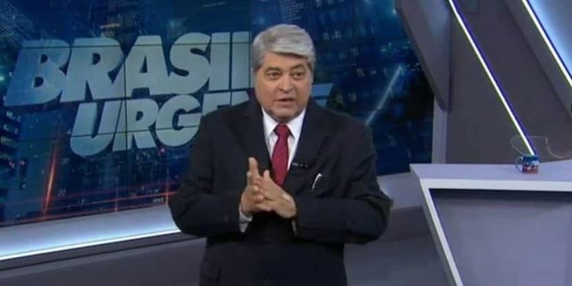 Datena sob o comando de 'Brasil Urgente' (Foto: Divulgação) Datena sob o comando de 'Brasil Urgente' (Foto: Divulgação)