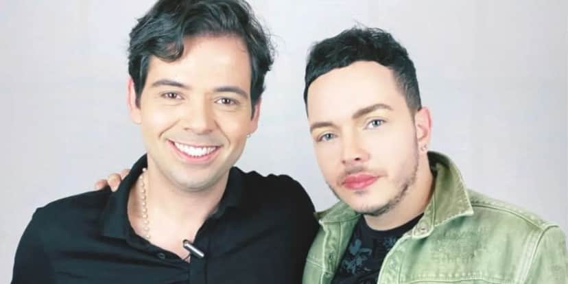 Gustavo Mendes e o pelo youtuber Bruno Di Simone - Foto: Reprodução Gustavo Mendes e o pelo youtuber Bruno Di Simone - Foto: Reprodução