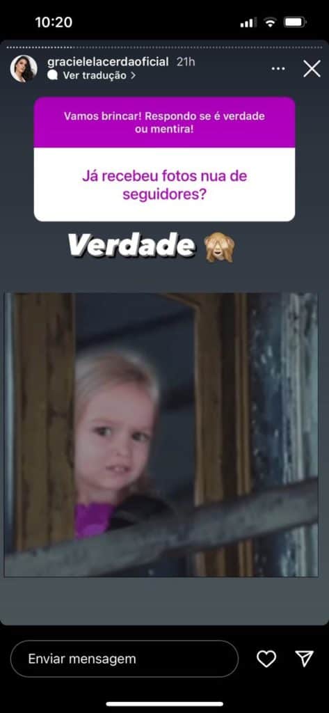 Esposa de cantor fala sobre fotos nus (Reprodução) Esposa de cantor fala sobre fotos nus (Reprodução)