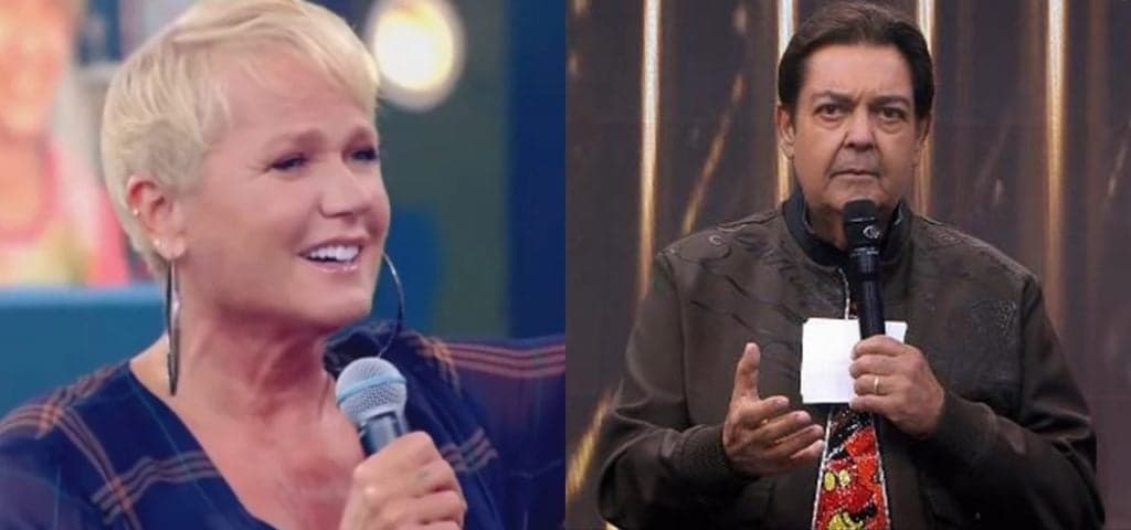 Xuxa foi proibida de participar do Faustão na Band mesmo sendo amiga do veterano- Foto: Montagem-TV Foco Xuxa foi proibida de participar do Faustão na Band mesmo sendo amiga do veterano- Foto: Montagem-TV Foco