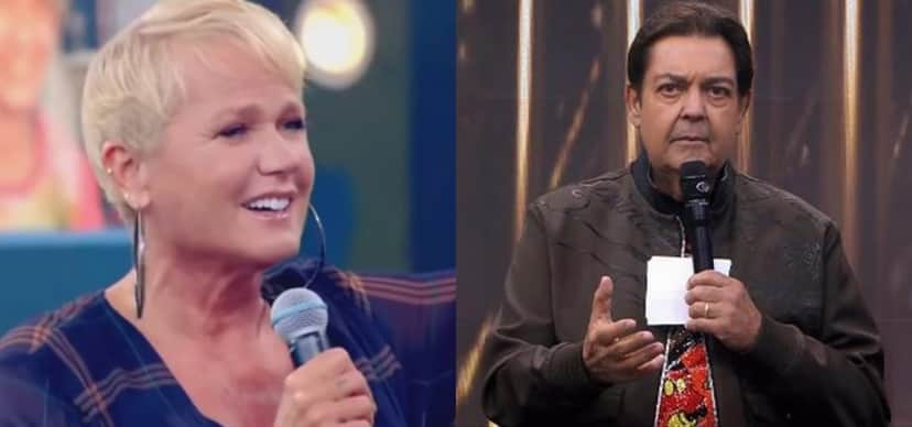 Xuxa foi proibida de participar do Faustão na Band mesmo sendo amiga do veterano- Foto: Montagem-TV Foco Xuxa foi proibida de participar do Faustão na Band mesmo sendo amiga do veterano- Foto: Montagem-TV Foco