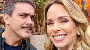 André Marques e Ana Furtado no É de Casa- Foto: Reprodução André Marques e Ana Furtado no É de Casa- Foto: Reprodução