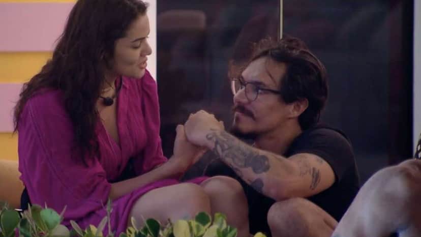 BBB22: Eliezer desabafa sobre Vyni com Eslovênia (Foto: Reprodução) BBB22: Eliezer desabafa sobre Vyni com Eslovênia (Foto: Reprodução)