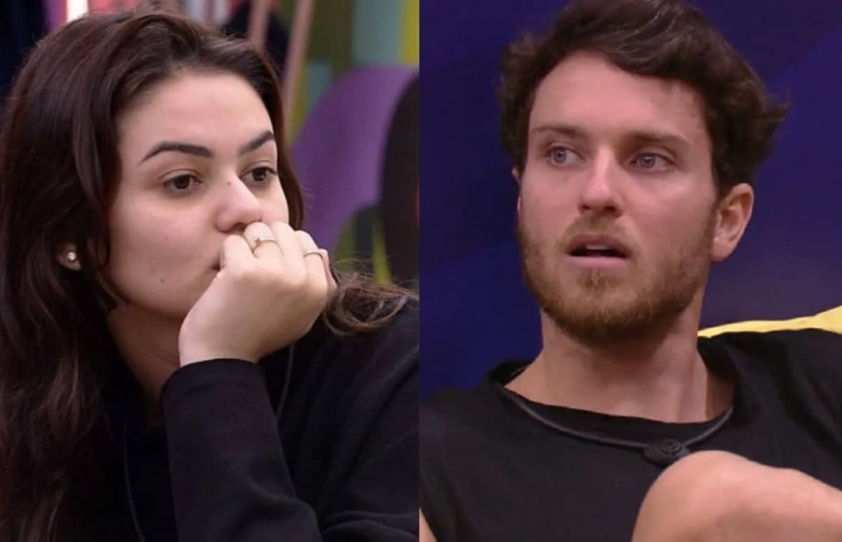 Lucas Bissoli e Eslovênia Marques estão no Monstro do BBB22 (Foto: Reprodução / Globoplay) Lucas Bissoli e Eslovênia Marques estão no Monstro do BBB22 (Foto: Reprodução / Globoplay)