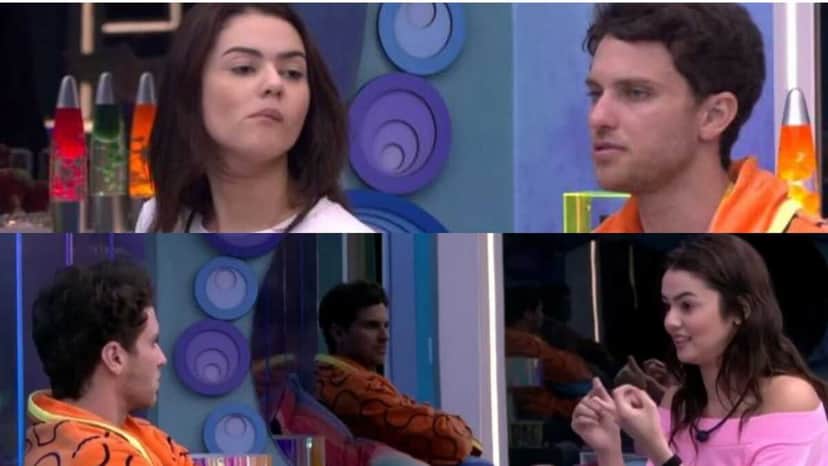 BBB22: Eslovênia e Lucas acreditam na eliminação de Vyni (Foto: Reprodução/Montagem) BBB22: Eslovênia e Lucas acreditam na eliminação de Vyni (Foto: Reprodução/Montagem)