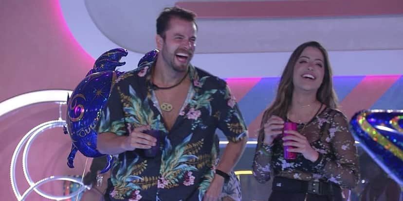 Gustavo, Laís, BBB22 Gustavo, Laís, BBB22