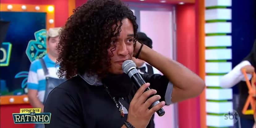 Maju do SBT é chamado ao palco no programa do Ratinho - Foto: Reprodução Maju do SBT é chamado ao palco no programa do Ratinho - Foto: Reprodução