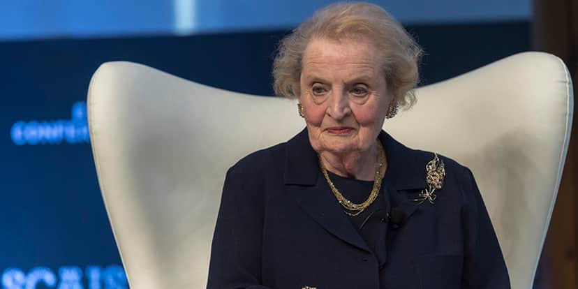 Madeleine Albright Globo Madeleine Albright Globo