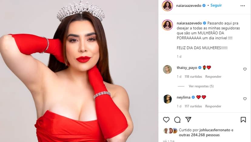 O ensaio de Naiara Azevedo foi feito pela Globo para divulgação, caso ela fosse líder da semana O ensaio de Naiara Azevedo foi feito pela Globo para divulgação, caso ela fosse líder da semana