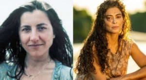 Na versão original de "Pantanal", Maria Marruá foi interpretada por Cássia Kiss, já atualmente Juliana Paes interpreta a mãe de Juma (Foto: Reprodução / Internet) Na versão original de "Pantanal", Maria Marruá foi interpretada por Cássia Kiss, já atualmente Juliana Paes interpreta a mãe de Juma (Foto: Reprodução / Internet)