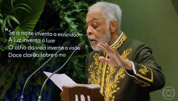 Gilberto Gil no JN Gilberto Gil no JN