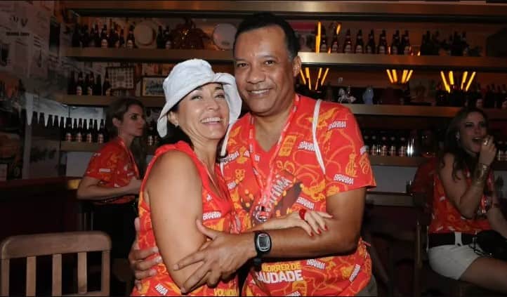 Heraldo Pereira e a esposa Celicia Maia Heraldo Pereira e a esposa Celicia Maia
