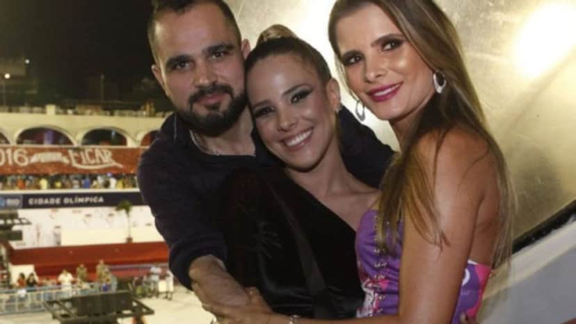 Luciano Camargo, Flávia Fonseca e Wanessa eram próximos (Foto: Reprodução) Luciano Camargo, Flávia Fonseca e Wanessa eram próximos (Foto: Reprodução)