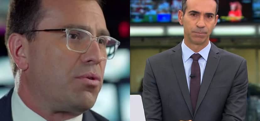 Rodrigo Bocardi e César Tralli foram envolvidos no processo movido por Glória Vanique contra a Globo Rodrigo Bocardi e César Tralli foram envolvidos no processo movido por Glória Vanique contra a Globo
