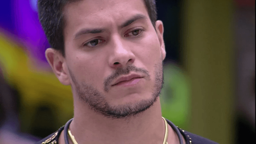 BBB22: Arthur Aguiar fica pistola com Eliezer (Foto: Reprodução) BBB22: Arthur Aguiar fica pistola com Eliezer (Foto: Reprodução)