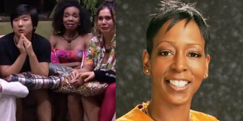"BBB20" e Monica Bailey do "Big Brother 2001" (Foto: Reprodução/TV Globo/CBS) "BBB20" e Monica Bailey do "Big Brother 2001" (Foto: Reprodução/TV Globo/CBS)