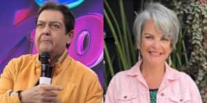 Faustão e a irmã, Leonor Corrêa (Foto: Reprodução/Band) Faustão e a irmã, Leonor Corrêa (Foto: Reprodução/Band)