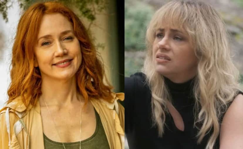 Irma (Camila Morgado) beijará o marido de Madeleine (Foto: Reprodução / Globo) Irma (Camila Morgado) beijará o marido de Madeleine (Foto: Reprodução / Globo)