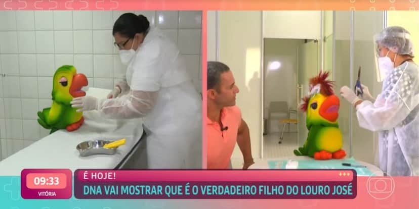 Ana Maria Braga fez teste de DNA dos supostos filhos de Louro José (Foto: Reprodução/TV Globo) Ana Maria Braga fez teste de DNA dos supostos filhos de Louro José (Foto: Reprodução/TV Globo)