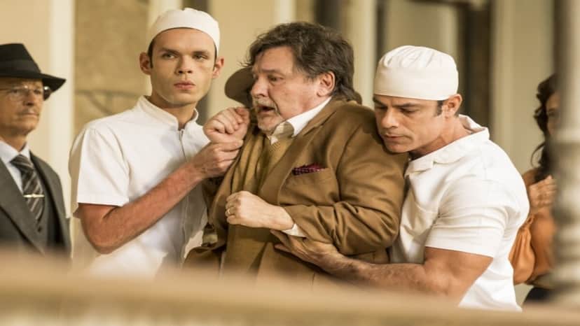 Além da Ilusão: Matias será internado novamente no sanatório (Foto: Reprodução) Além da Ilusão: Matias será internado novamente no sanatório (Foto: Reprodução)