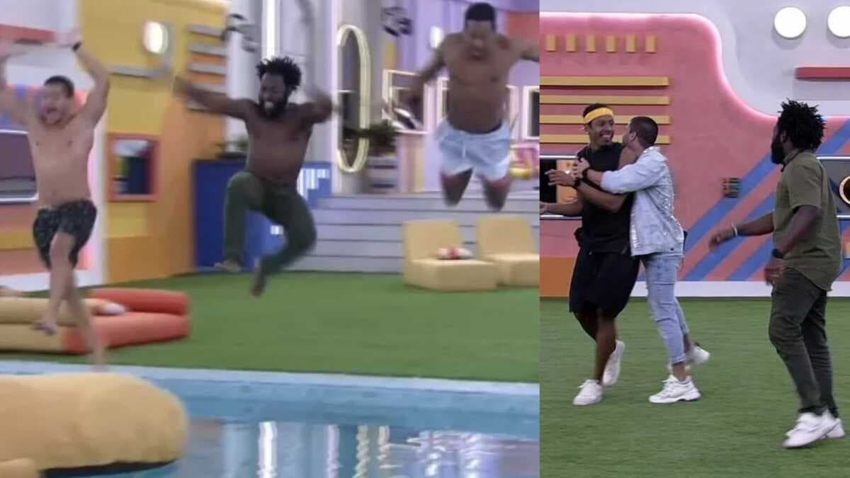 BBB22: Arthur Aguiar, Douglas Silva e Paulo André são os finalistas do reality (Foto: Reprodução/Montagem) BBB22: Arthur Aguiar, Douglas Silva e Paulo André são os finalistas do reality (Foto: Reprodução/Montagem)