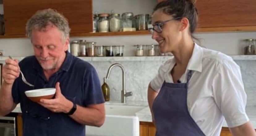 Paola Carosella e seu ex-marido Jason Lowe Paola Carosella e seu ex-marido Jason Lowe
