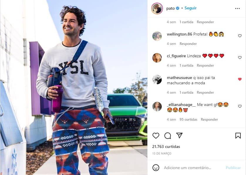 Compartilhamento de Pato no Instagram - Foto: Reprodução Compartilhamento de Pato no Instagram - Foto: Reprodução