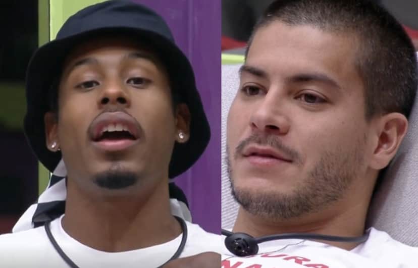 Paulo André e Arthur discutem na reta final do BBB22 (Foto: Reprodução / Globoplay / Montagem TV Foco) Paulo André e Arthur discutem na reta final do BBB22 (Foto: Reprodução / Globoplay / Montagem TV Foco)